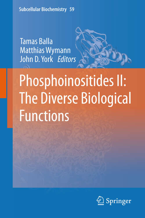Book cover of Phosphoinositides II: The Diverse Biological Functions