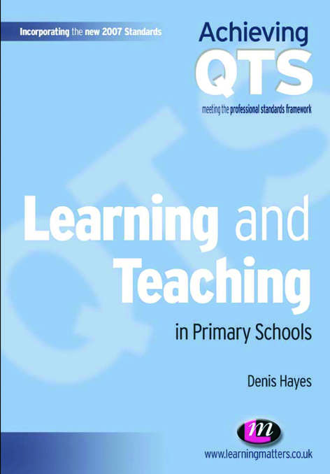 Book cover of Learning and Teaching in Primary Schools