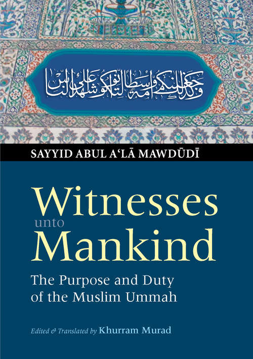 Book cover of Witnesses unto Mankind