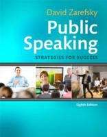 Book cover of Public Speaking: Strategies for Success (Eighth Edition)