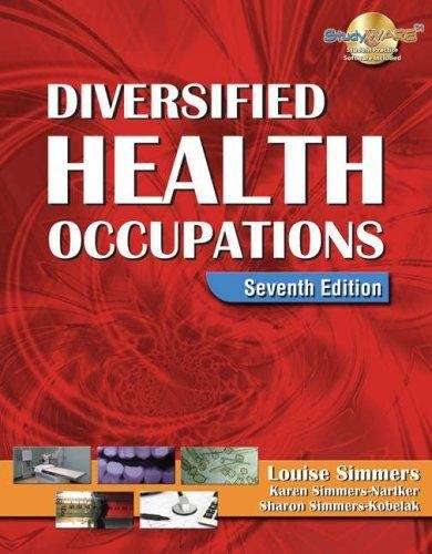 Book cover of Diversified Health Occupations
