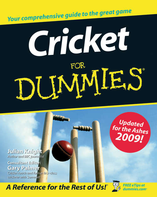 Book cover of Cricket For Dummies