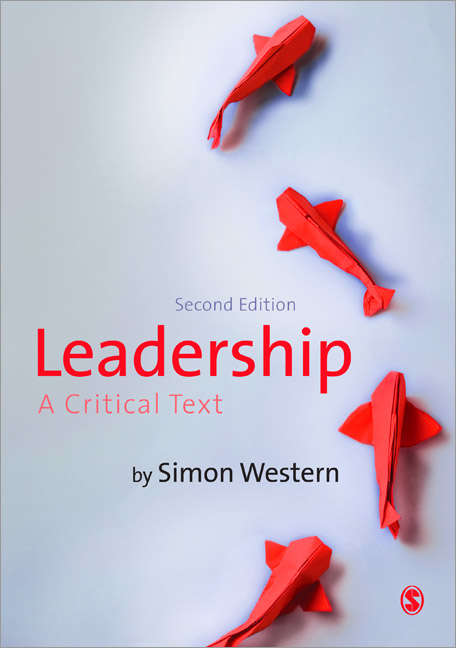 Book cover of Leadership: A Critical Text