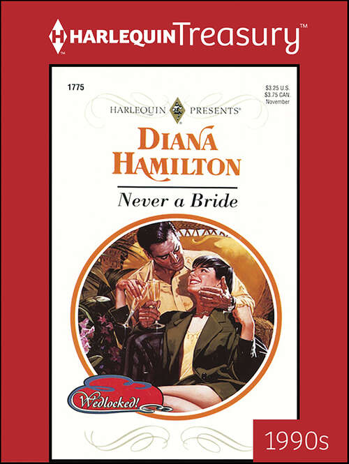 Book cover of Never a Bride (Wedlocked!)