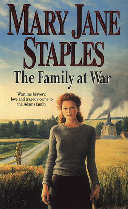 Book cover of The Family At War: An Adams Family Saga Novel (The Adams Family #12)