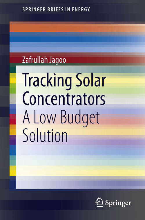 Book cover of Tracking Solar Concentrators