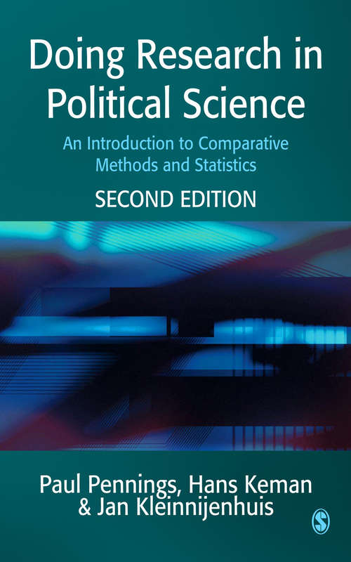 Book cover of Doing Research in Political Science: An Introduction to Comparative Methods and Statistics