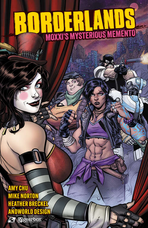 Book cover of Borderlands: Moxxi's Mysterious Memento (Borderlands)