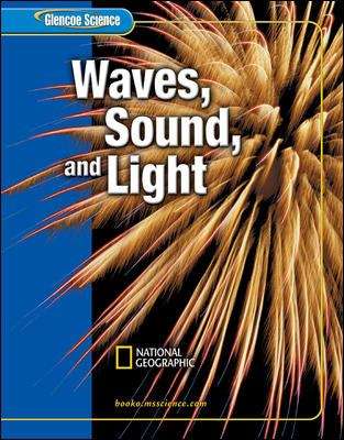 Book cover of Glencoe Science: Waves, Sound, and Light