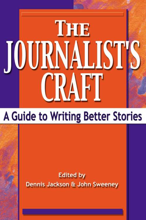 Book cover of The Journalist's Craft