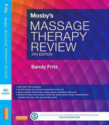 Book cover of Mosby's Massage Therapy Review, 4th Edition