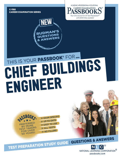 Book cover of Chief Buildings Engineer: Passbooks Study Guide (Career Examination Series: C-1168)