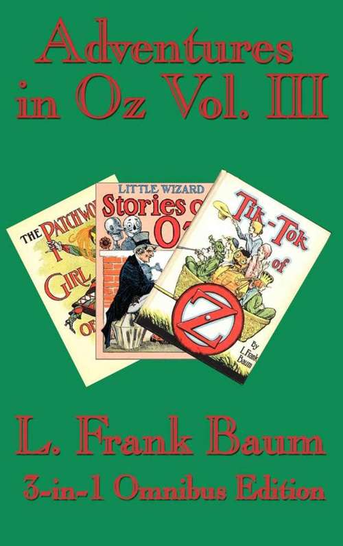 Book cover of Adventures in Oz