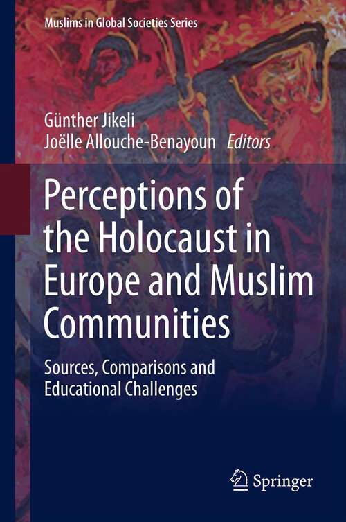 Book cover of Perceptions of the Holocaust in Europe and Muslim Communities