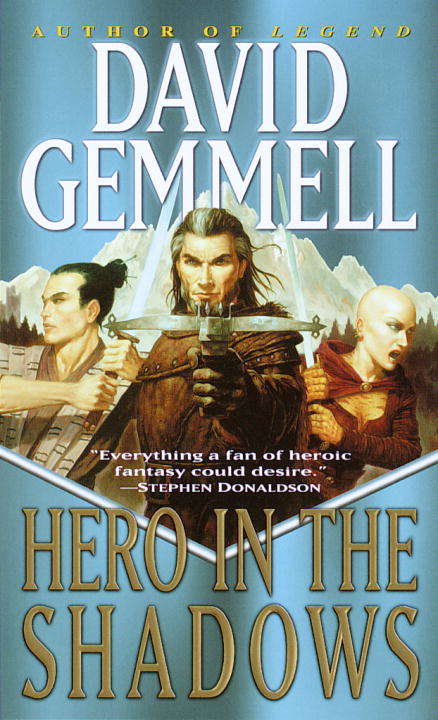 Book cover of Hero in the Shadows (Drenai Saga #9)