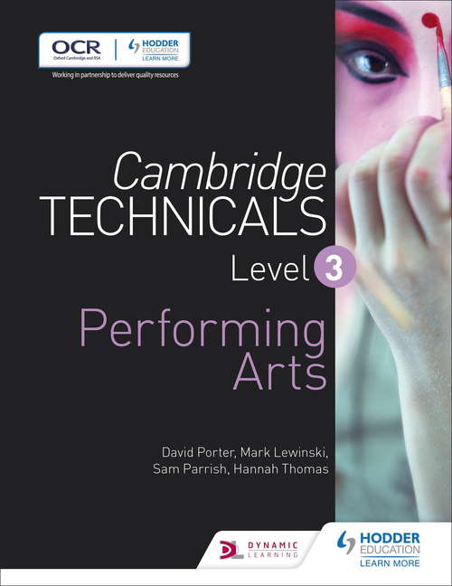 Book cover of Cambridge Technicals Level 3 Performing Arts
