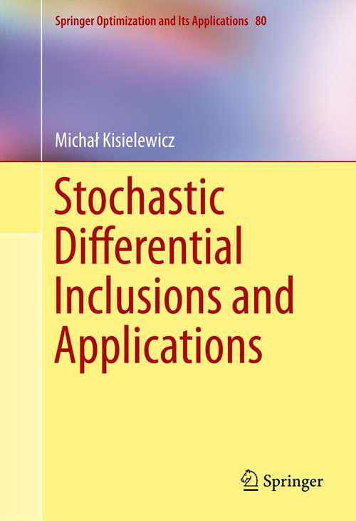 Book cover of Stochastic Differential Inclusions and Applications