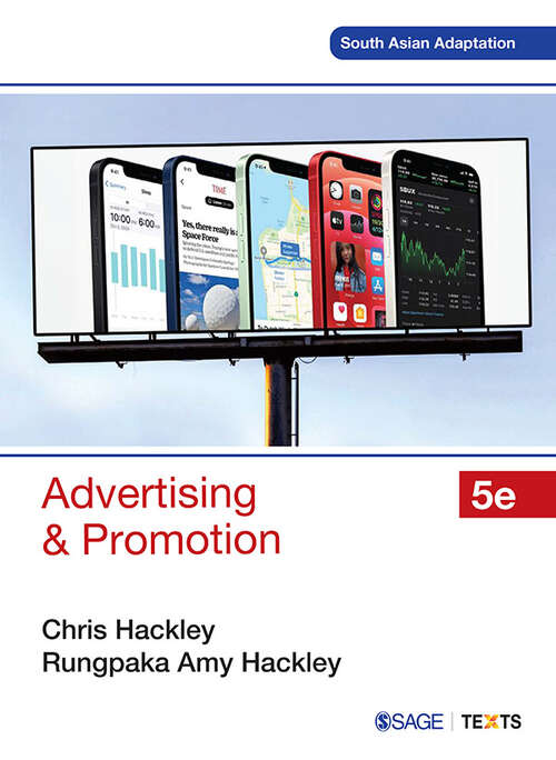 Book cover of Advertising and Promotion