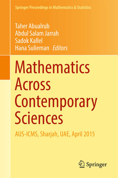 Book cover of Mathematics Across Contemporary Sciences