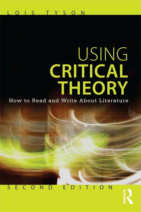 Book cover of Using Critical Theory