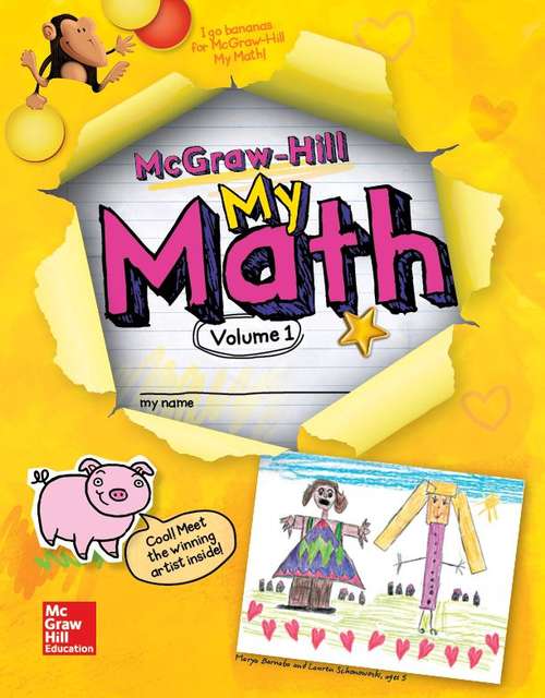Book cover of My Math [Grade K, Volume 1] (National ed.) (Elementary Math Connects Ser.)