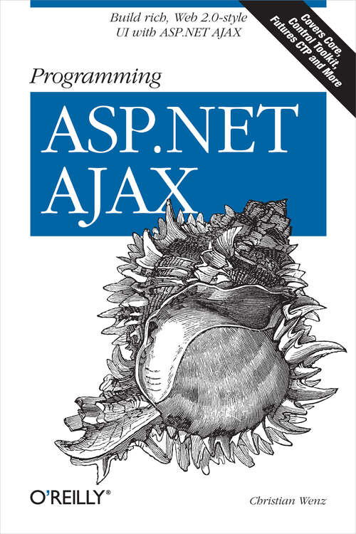 Book cover of Programming ASP.NET AJAX