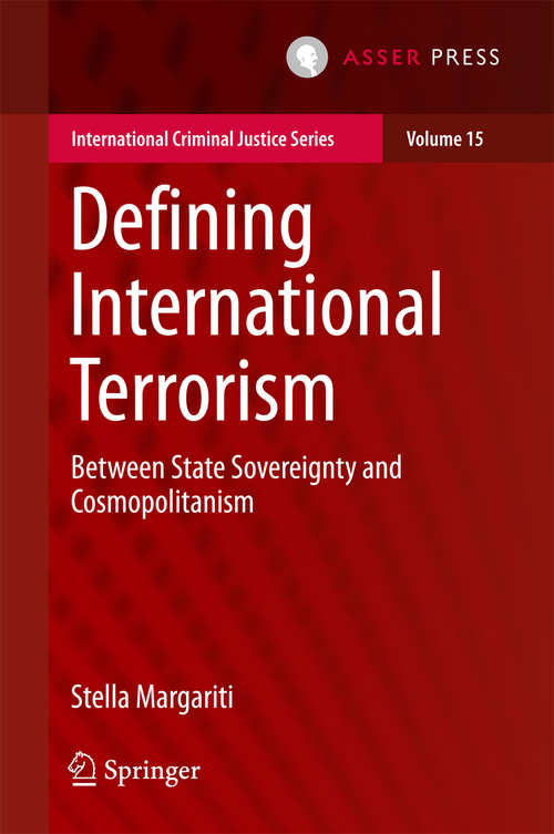 Book cover of Defining International Terrorism