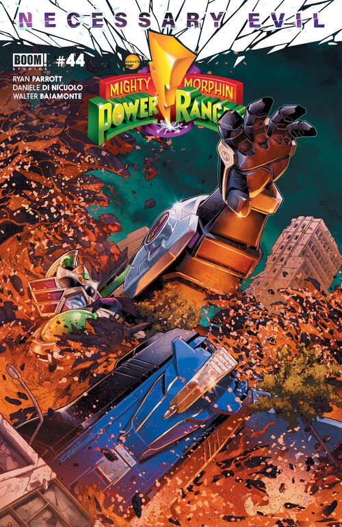 Book cover of Mighty Morphin Power Rangers #44 (Mighty Morphin Power Rangers #44)