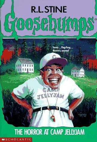 Book cover of The Horror at Camp Jellyjam (Goosebumps #33)