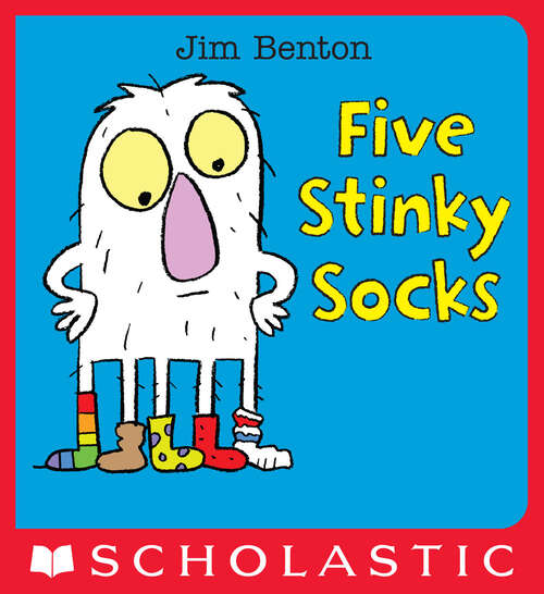 Book cover of Five Stinky Socks: A Counting Book