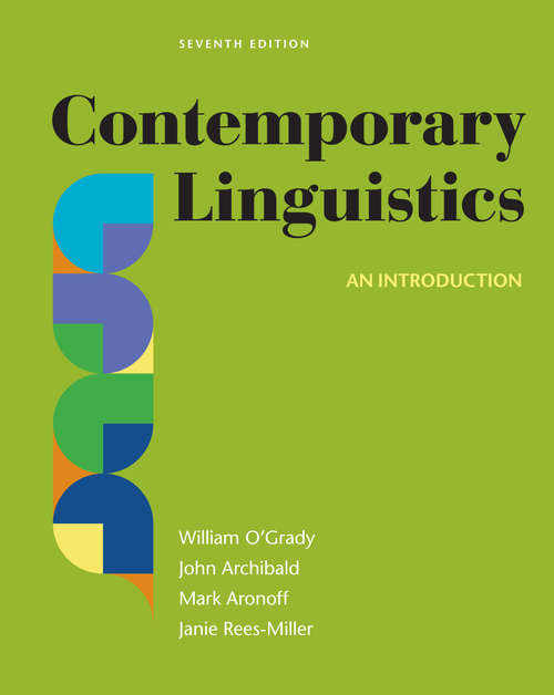 Contemporary Linguistics Seventh Edition