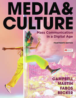 Book cover of Media and Culture: An Introduction to Mass Communication (Fourteenth Edition)