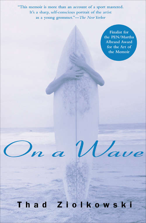 Book cover of On a Wave: A Surfer Boyhood