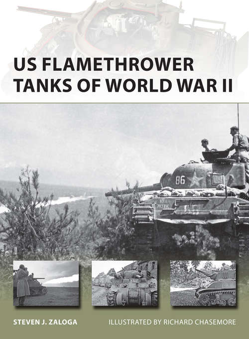 Book cover of US Flamethrower Tanks of World War II
