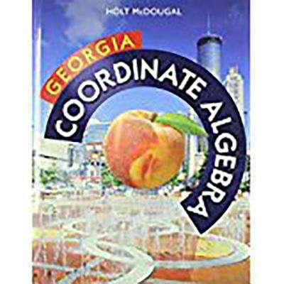 Book cover of Georgia Coordinate Algebra
