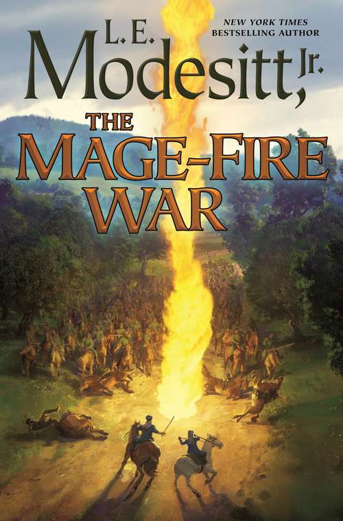 Book cover of The Mage-Fire War (Saga of Recluce #21)