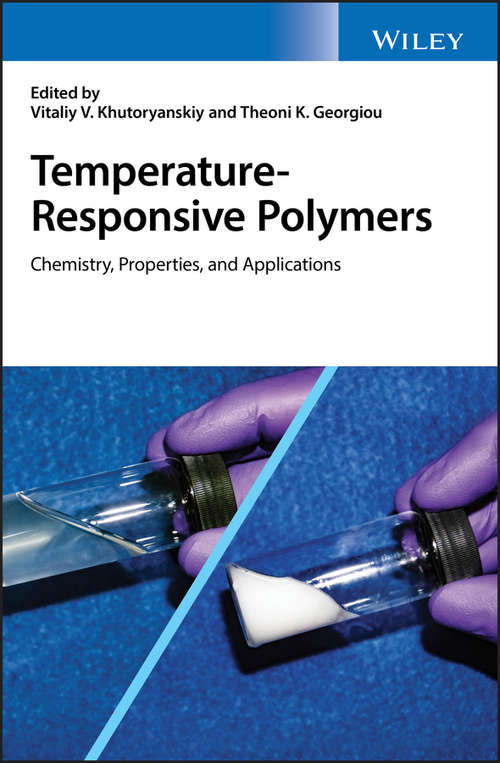 Book cover of Temperature-Responsive Polymers: Chemistry, Properties, and Applications