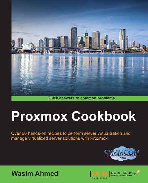 Book cover of Proxmox Cookbook