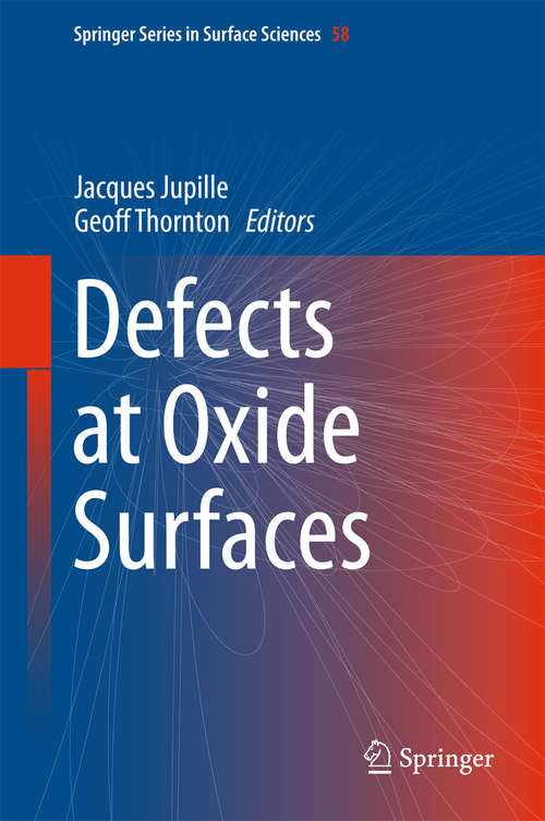 Book cover of Defects at Oxide Surfaces