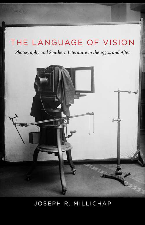 Book cover of The Language of Vision: Photography and Southern Literature in the 1930s and After (Southern Literary Studies)