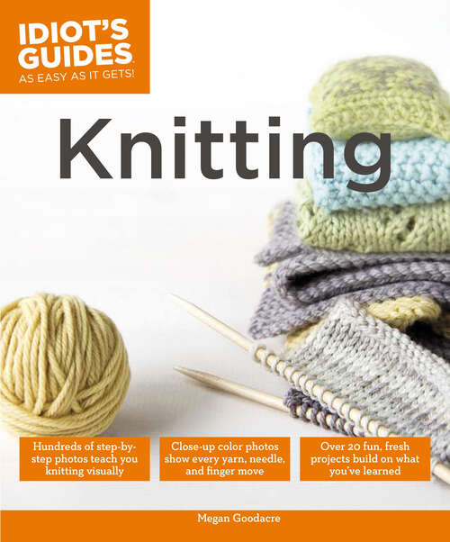 Book cover of Knitting (Idiot's Guides)