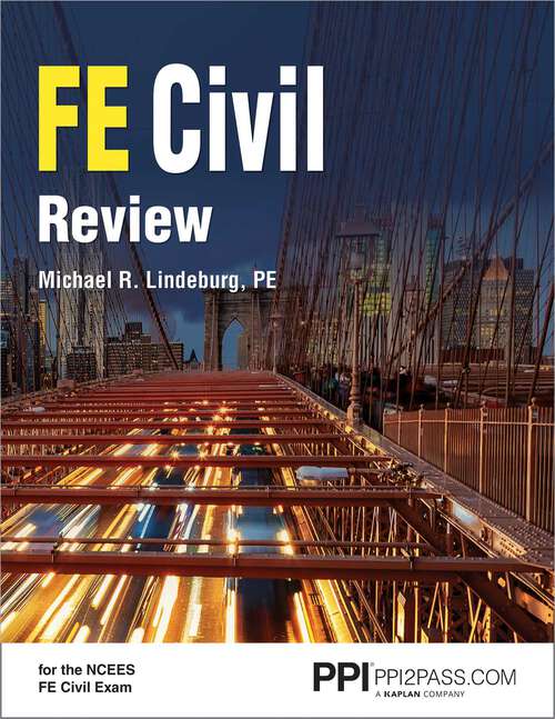 Book cover of PPI FE Civil Practice eText - 1 Year (First Edition,Original)