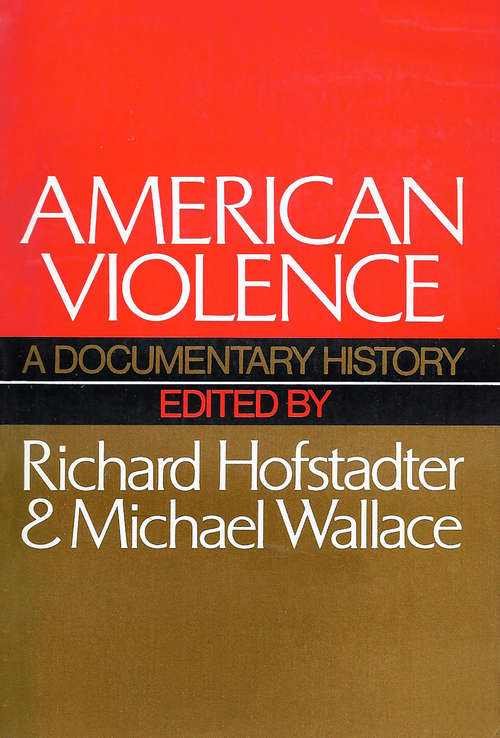 Book cover of American Violence