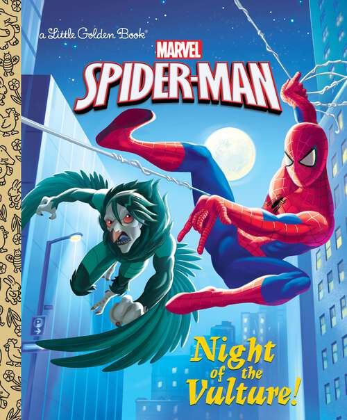 Book cover of Night of the Vulture! (Little Golden Book)