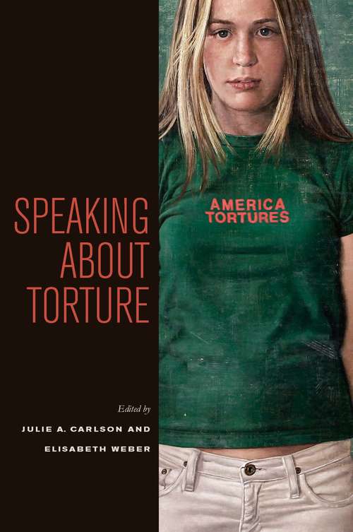Book cover of Speaking about Torture