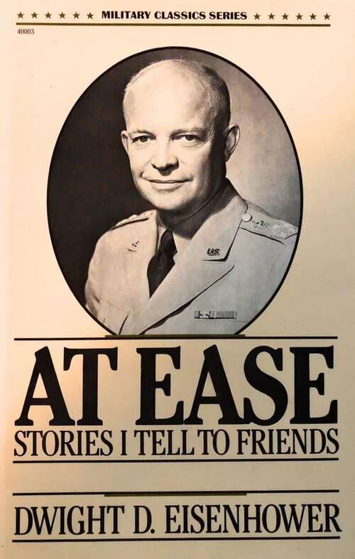 Book cover of At Ease: Stories I Tell to Friends