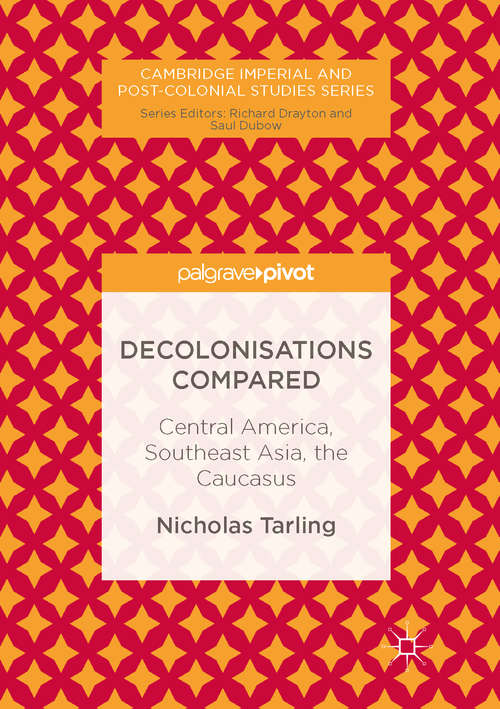 Book cover of Decolonisations Compared