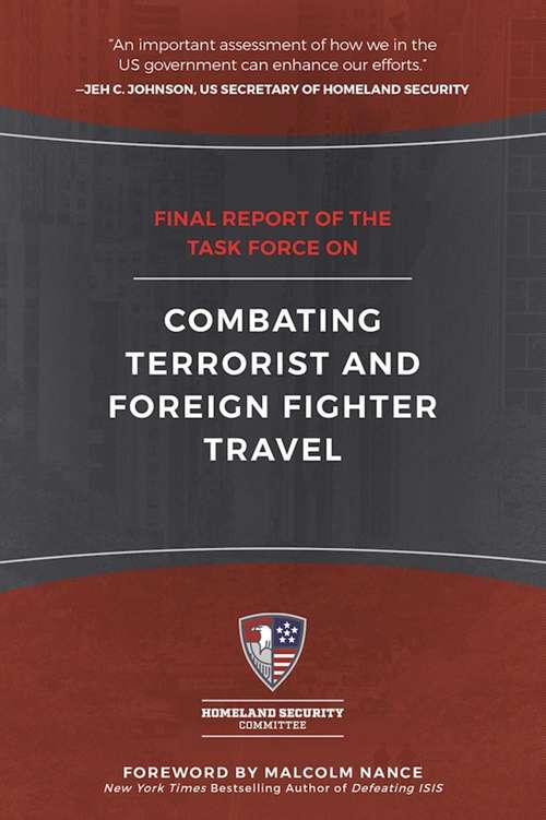 Book cover of Final Report of the Task Force on Combating Terrorist and Foreign Fighter Travel