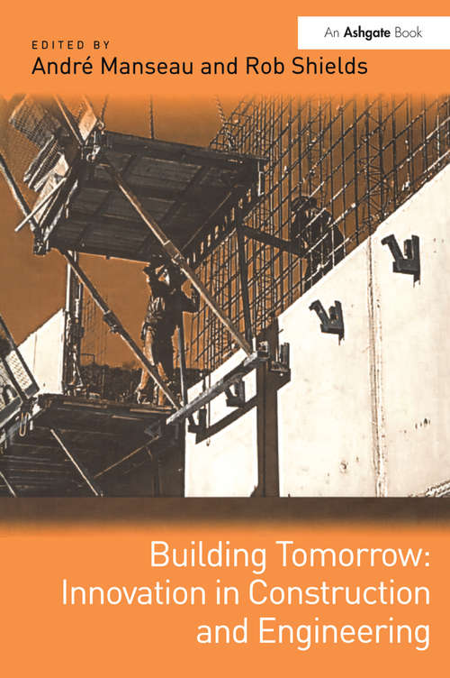 Book cover of Building Tomorrow: Innovation in Construction and Engineering