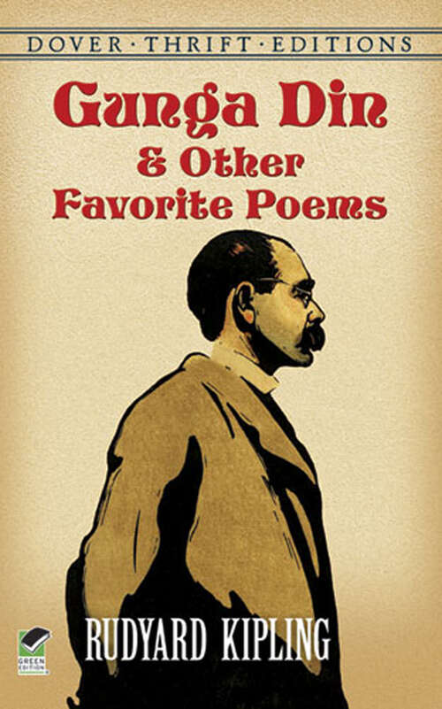 Book cover of Gunga Din and Other Favorite Poems (Dover Thrift Editions: Poetry)